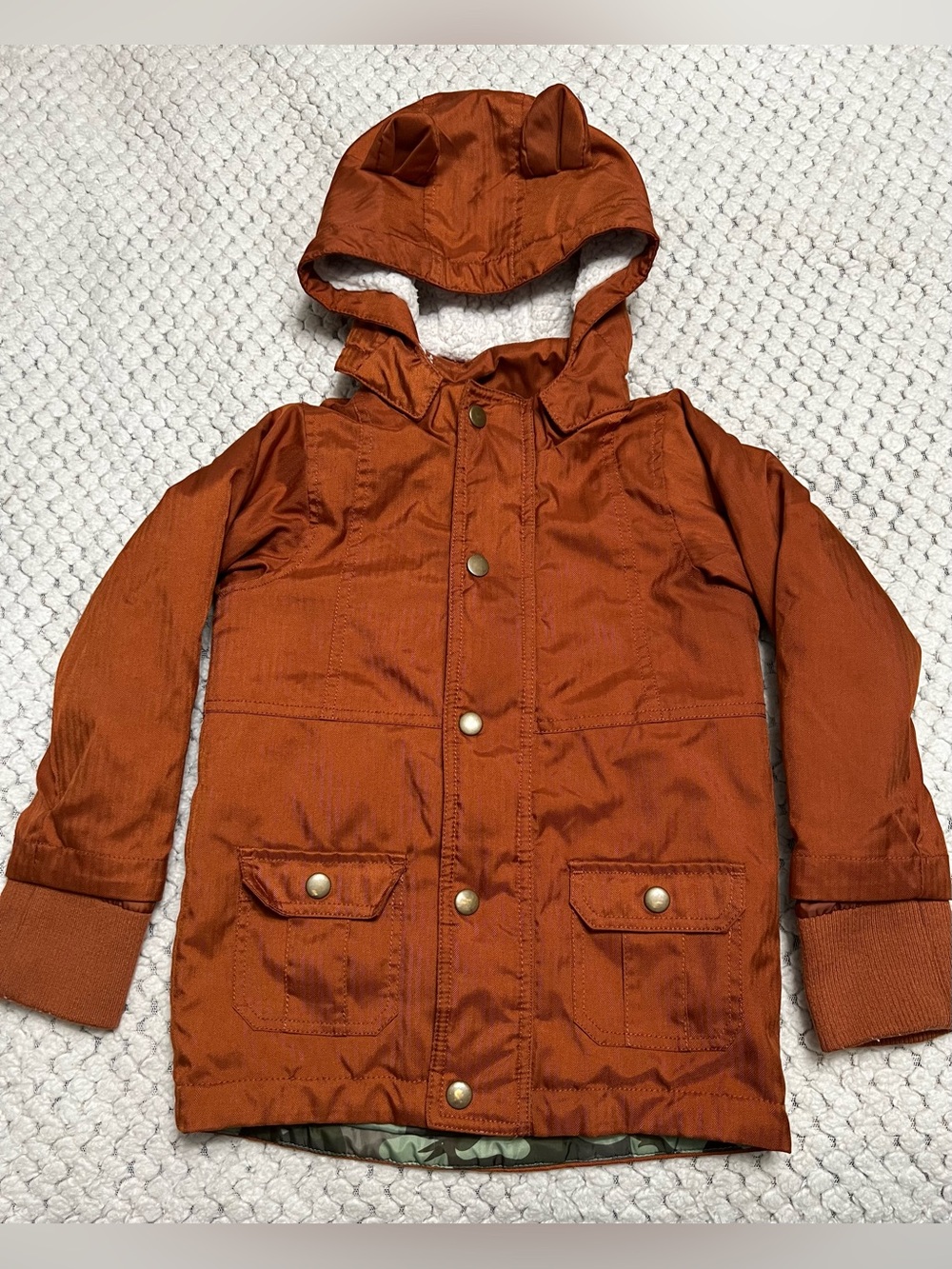 Toddler Coat Toddler Jacket Toddler Boys Winter Coat Winter Jacket Brown 3T